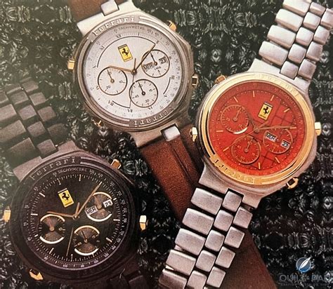 history of the Ferrari watches